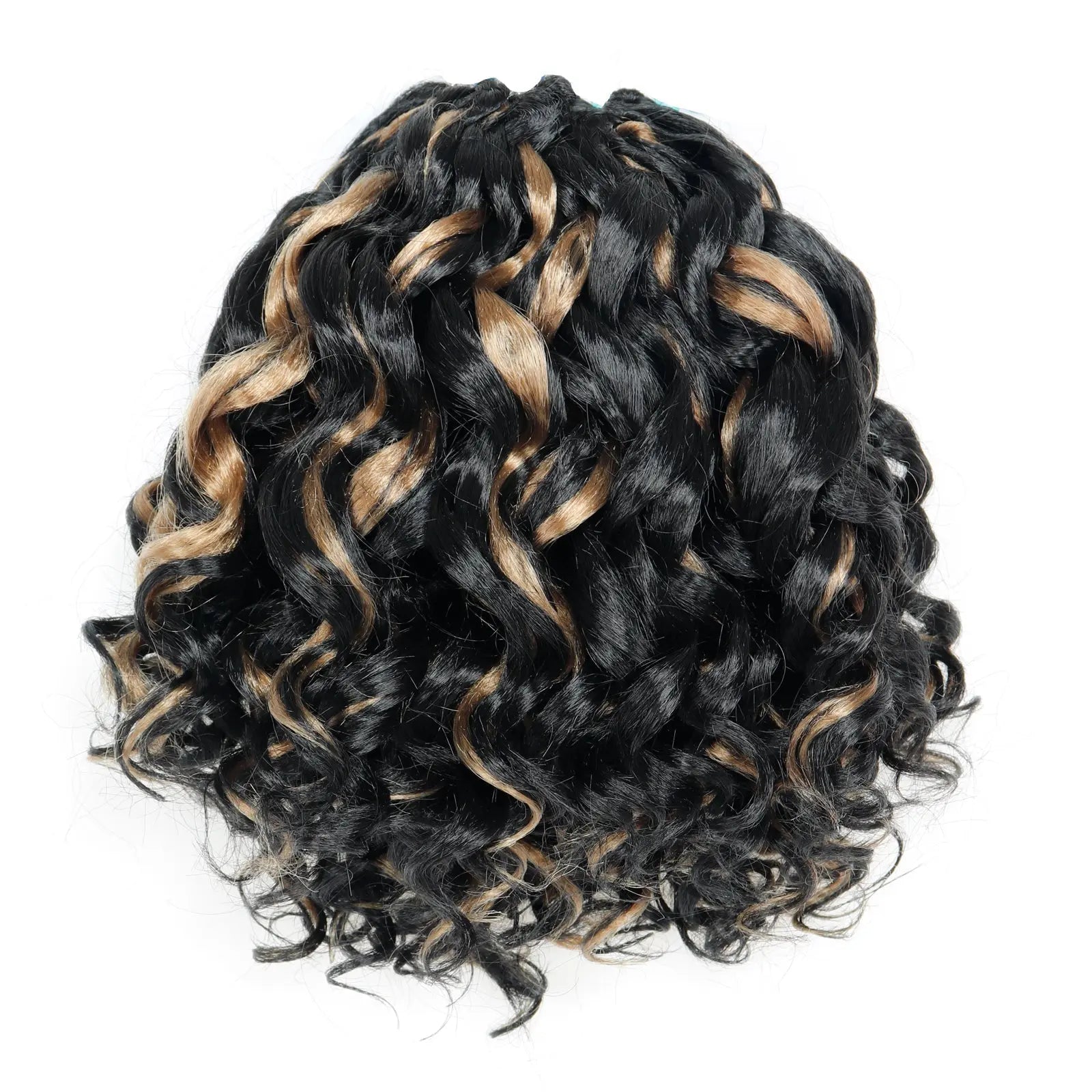 1 Pack GOGO CURL | Toyotress® Freetress Beach Curl Crochet Hair Gogo Curl Jamaican Bounce Wavy Curly Pre-Looped Synthetic Hair Extensions Toyotress